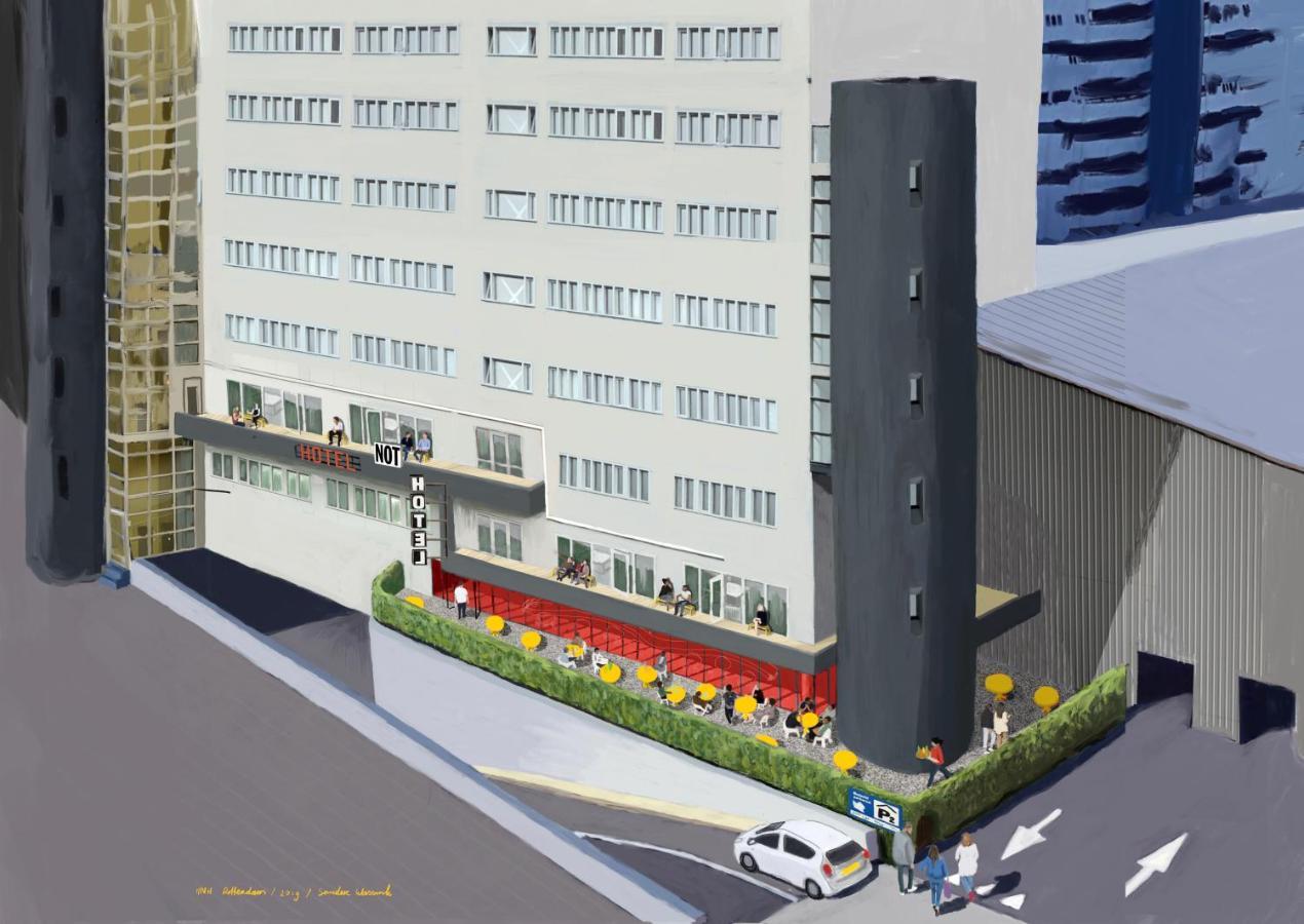 Hotel Not Hotel روتردام المظهر الخارجي الصورة